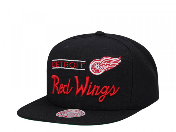 Mitchell & Ness Detroit Red Wings Lock Up Vintage  Snapback Cap