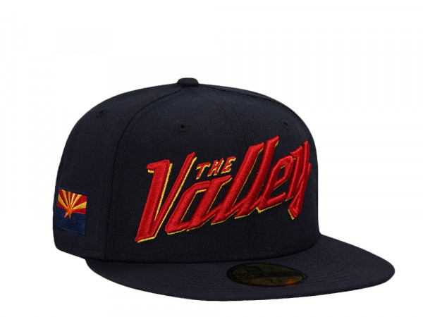 New Era Pheonix Suns Valley Script Navy Classic Edition 59Fifty Fitted Cap