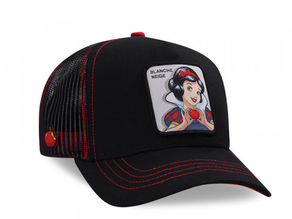 Capslab Disney Snow White Black Trucker Snapback Cap