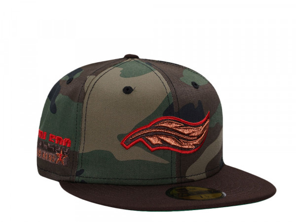 New Era Toledo Mud Hens Camo Copper Two Tone Edition 59Fifty Fitted Cap