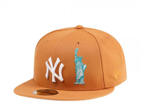 New Era New York Yankees NYC Icons Panama Tan Edition 59Fifty Fitted Casquette