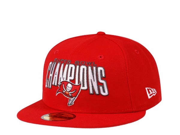 New Era Tampa Bay Buccaneers Super Bowl LV Champions 59Fifty Fitted Cap