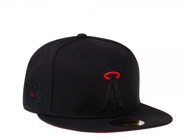 New Era Anaheim Angels 50th Anniversary Red Details Edition 59Fifty Fitted Cap