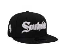 New Era Chicago White Sox Black Metallic Edition 9Fifty Snapback Cap