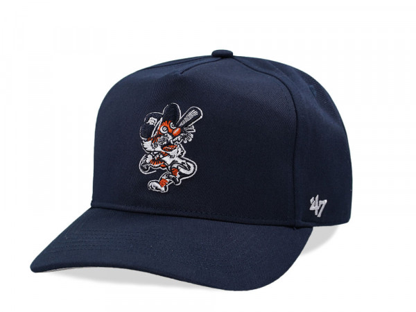 47Brand Detroit Tigers Navy Cooperstown Hitch Snapback Cap