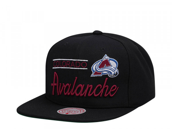 Mitchell & Ness Colorado Avalanche Retro Lock up  Snapback Cap