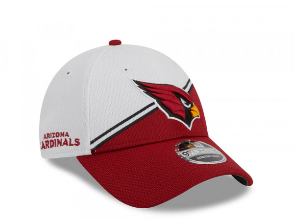 New Era Arizona Cardinals NFL Sideline 2023 Red White  9Forty Snapback Cap