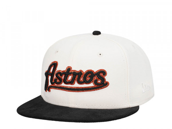 New Era Houston Astros Cream Cord Brim Prime Edition 59Fifty Fitted Cap