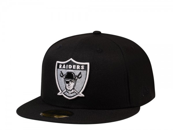 New Era Oakland Raiders Throwback Prime Edition 59Fifty Fitted Cap