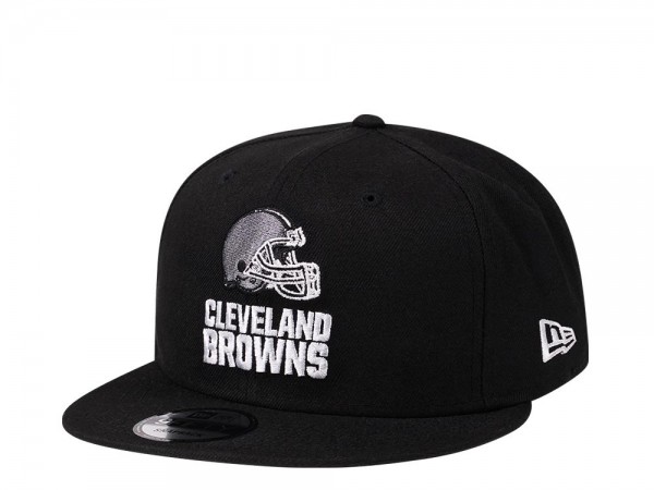 New Era Cleveland Browns Steel Black Edition 9Fifty Snapback Cap