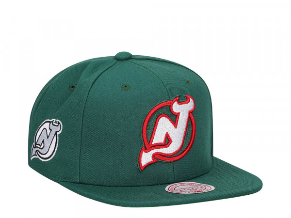 Mitchell & Ness New Jersey Devils Alternate Flip Vintage Snapback Cap