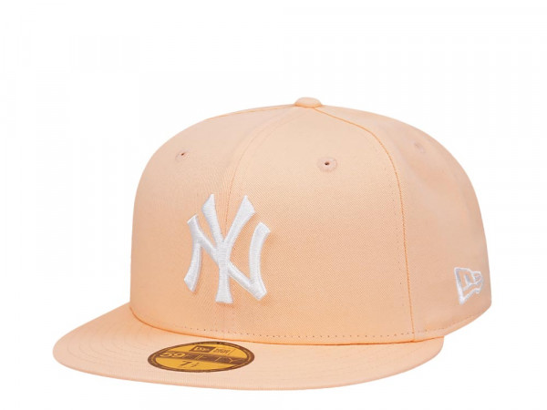 New Era New York Yankees Peach Classic Edition 59Fifty Fitted Cap