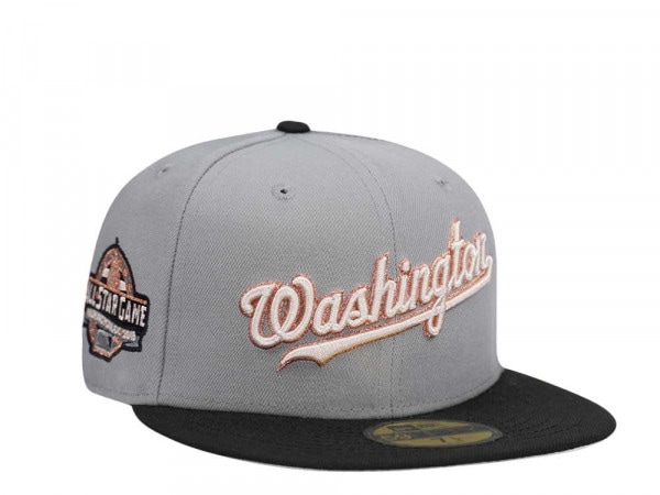 New Era Washington Nationals All Star Game 2018 Concrete Copper Two Tone Edition 59Fifty Fitted Cap