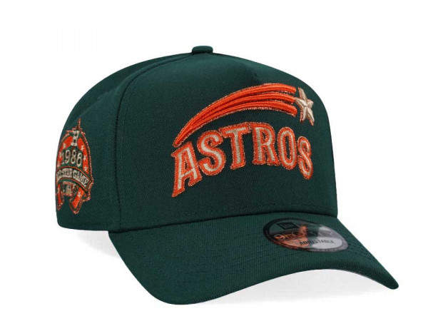 New Era Houston Astros All Star Game 1986 Copper Green Edition A Frame Snapback Cap
