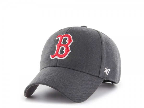 47Brand Boston Red Sox Charcoal Classic Strapback Cap