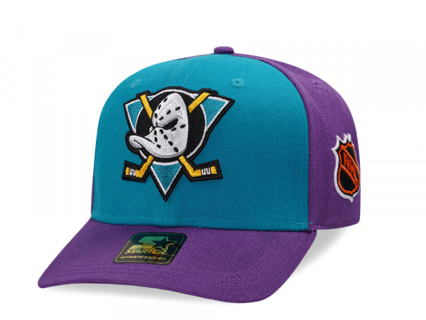 Starter Anaheim Ducks Classic Vintage Logo Curved Snapback Cap