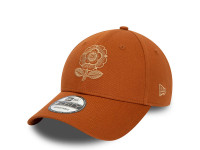 New Era Rugby Football Union Heritage Brown 9Forty Strapback Cap