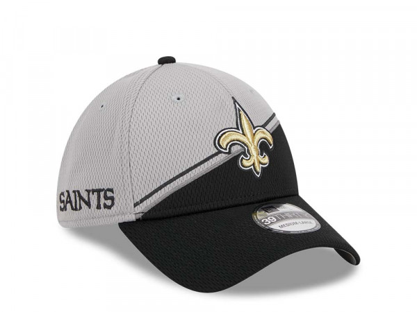 New Era New Orleans Saints NFL Sideline 2023 39Thirty Stretch Cap