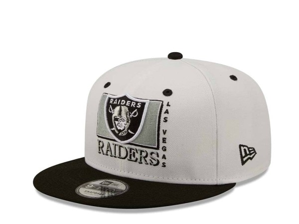 New Era Las Vegas Raiders White Crown 9Fifty Snapback Cap