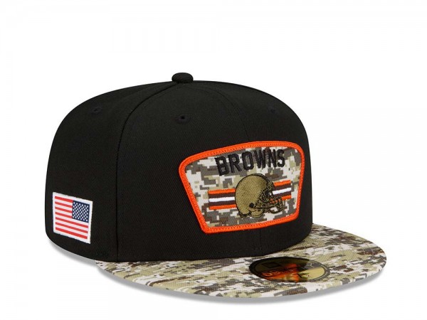 New Era Cleveland Browns Salute to Service 21 59Fifty Fitted Cap