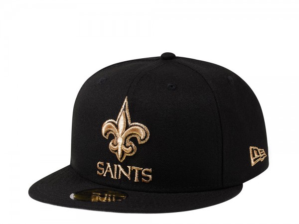 New Era New Orleans Saints Black Edition 59Fifty Fitted Cap