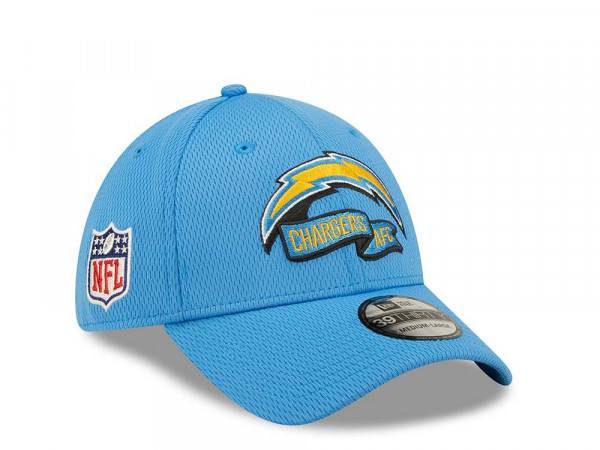 New Era Los Angeles Chargers Light Blue Coach NFL Sideline 2022 39Thirty Stretch Cap