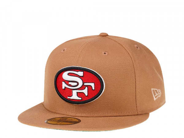 New Era San Francisco 49ers Sand Green Edition 59Fifty Fitted Cap