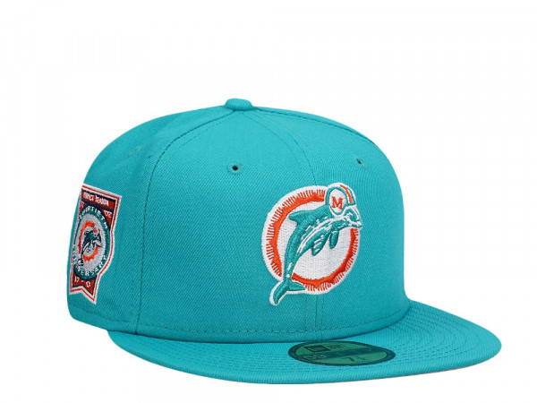 New Era Miami Dolphins 30th Anniversary Teal Classic Edition 59Fifty Fitted Cap