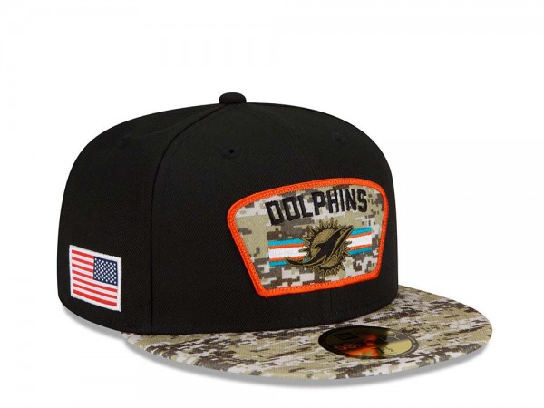 New Era Miami Dolphins Salute to Service 21 59Fifty Fitted Cap