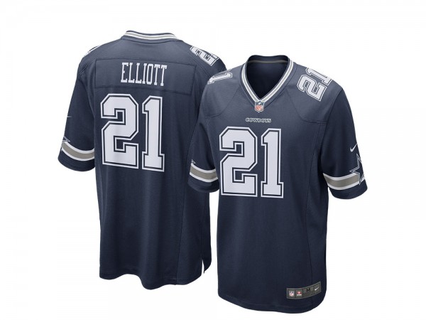 Nike Dallas Cowboys Ezekiel Elliott Home Game NFL Jersey