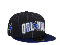 New Era Orlando Magic Pinstripe Two Tone Edition 59Fifty Fitted Cap
