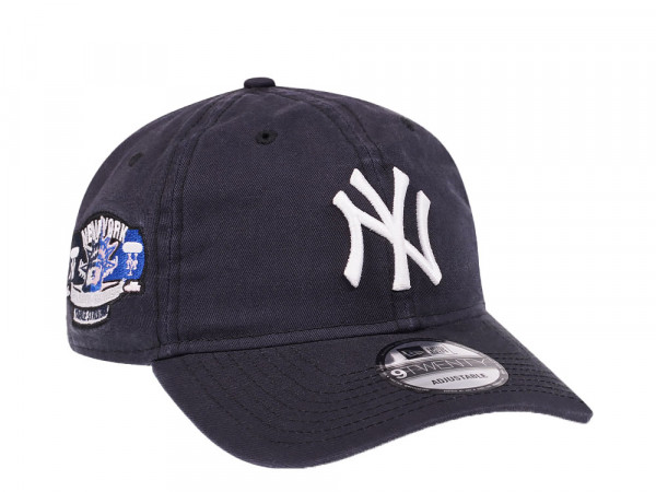 New Era New York Yankees Navy and Pink Casual Classic Strapback Cap