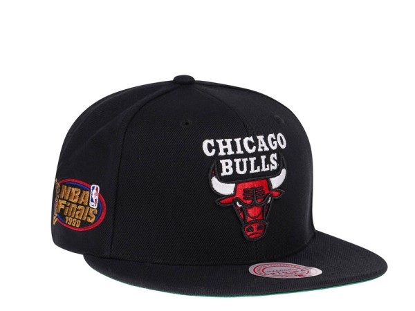 Mitchell & Ness Chicago Bulls Top Spot Black Snapback Cap