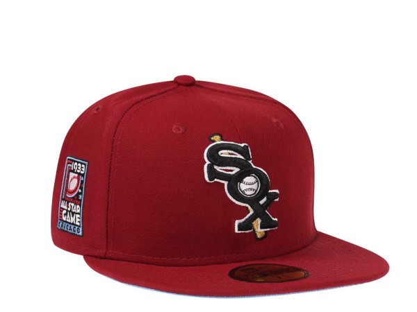 New Era Chicago White Sox All Star Game 1933 Smooth Red Ice Edition 59Fifty Fitted Cap