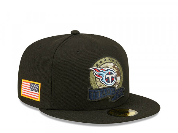 New Era Tennessee Titans Salute to Service 2022 Fitted 59Fifty Cap