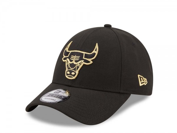 New Era Chicago Bulls Gold and Black 9Forty Snapback Cap