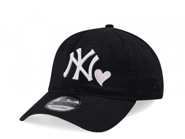 New Era New York Yankees Black 9Twenty Strapback Cap
