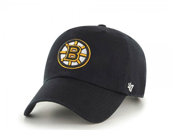 47brand Boston Bruins Clean up Strapback Cap