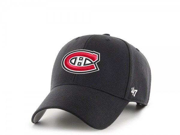 47Brand Montreal Canadiens Black Classic Strapback Cap