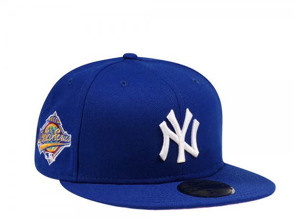 New Era New York Yankees World Series 1996 Blue and Pink Edition 59Fifty Fitted Cap
