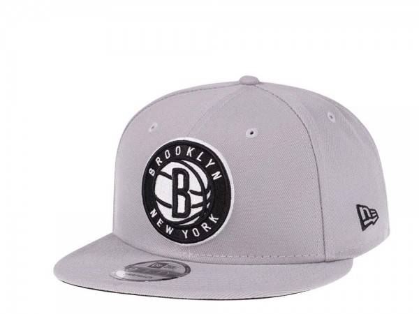 New Era Brooklyn Nets Fresh Grey Edition 9Fifty Snapback Cap