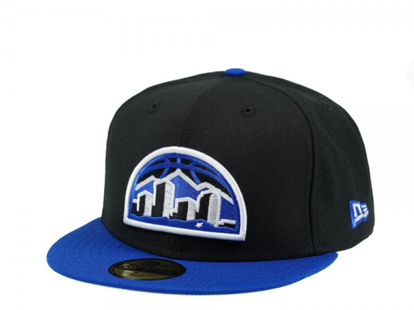New Era Denver Nuggets Skyline Blue 59Fifty Fitted Cap