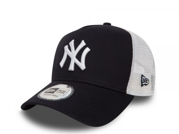 New Era New York Yankees Navy and White Trucker Snapback Cap