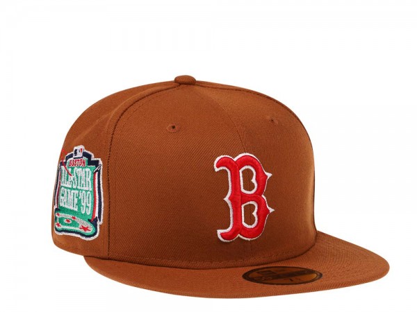 New Era Boston Red Sox All Star Game 1999 Bourbon and Suede Edition 59Fifty Fitted Cap