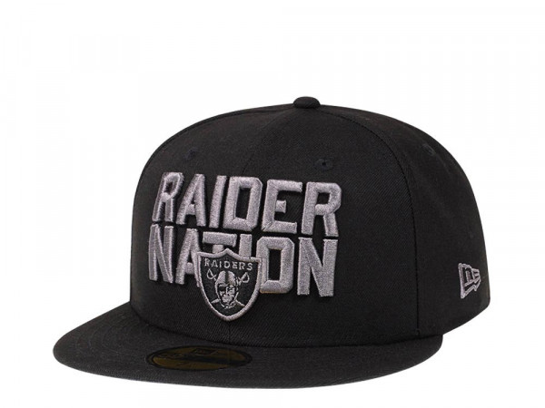 New Era Las Vegas Raiders Graphite Edition 59Fifty Fitted Cap