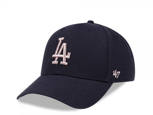 47Brand Los Angeles Dodgers Navy Metallic Classic Snapback Cap