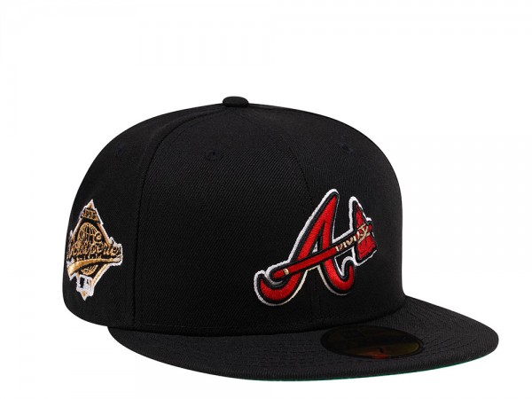 New Era Atlanta Braves World Series 1995 Black and Kelly Green 59Fifty Fitted Cap