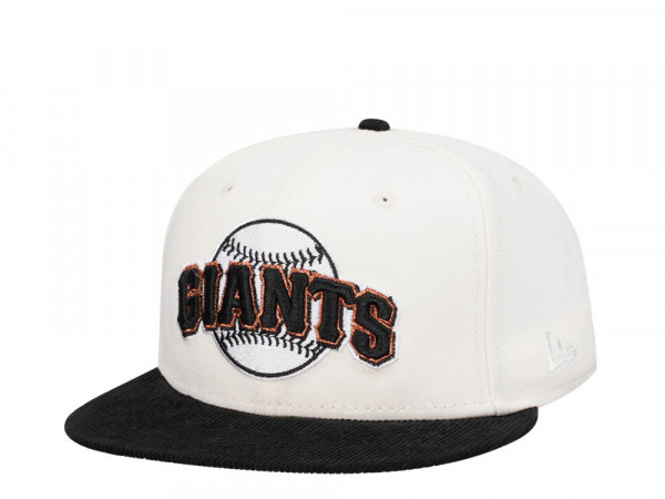 New Era San Francisco Giants Cream Cord Brim Prime Edition 59Fifty Fitted Cap