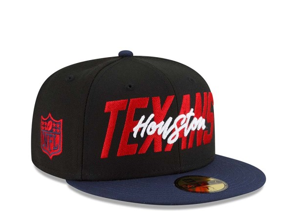New Era Houston Texans NFL Draft 22 59Fifty Fitted Cap