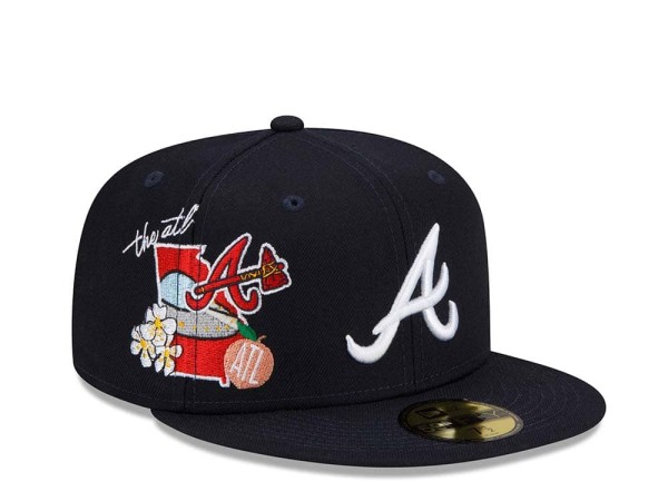 New Era Atlanta Braves City Cluster 59Fifty Fitted Cap